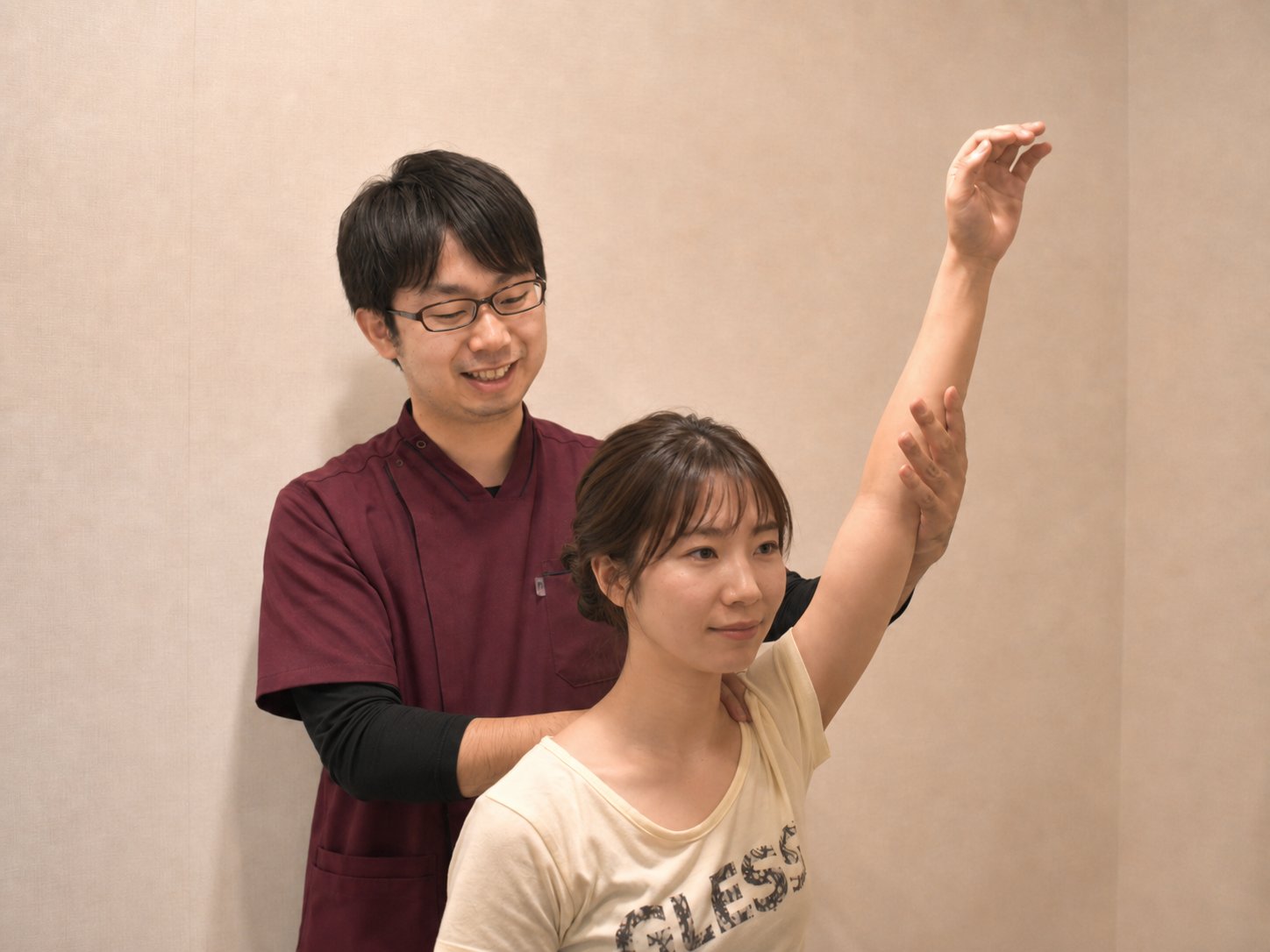 検査・施術の様子